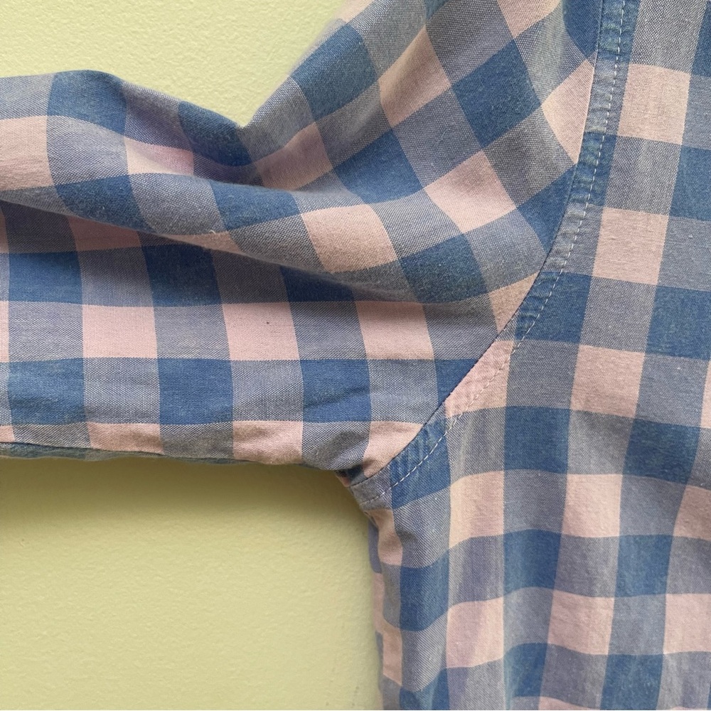 American Eagle Checkered Button Up - image 4